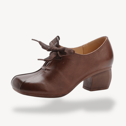 Orthopedic Bow-Detail Heels for Women