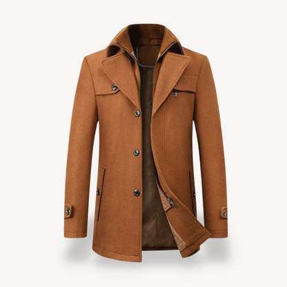 Men's Wool Blend Peacoat