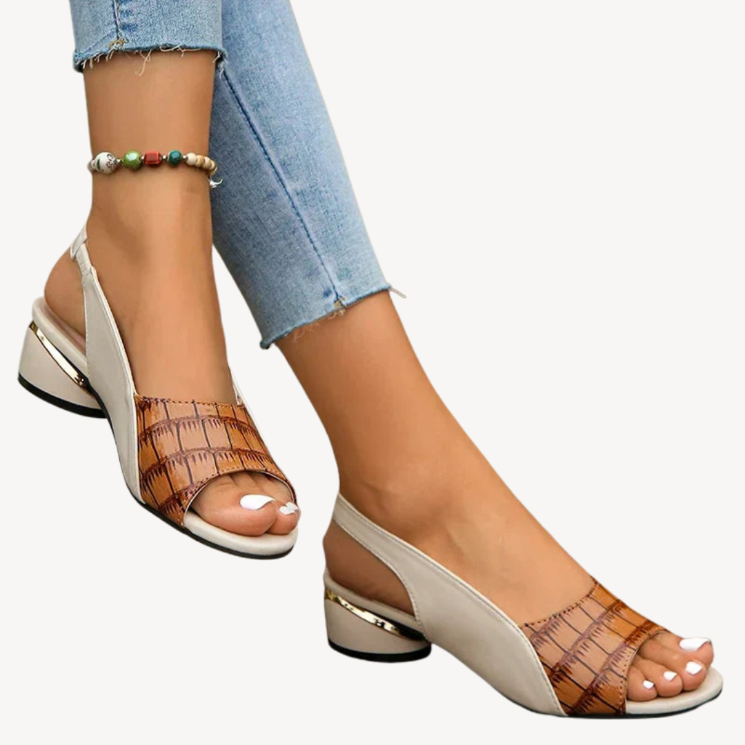 Women's Orthopedic Block Heel Sandals