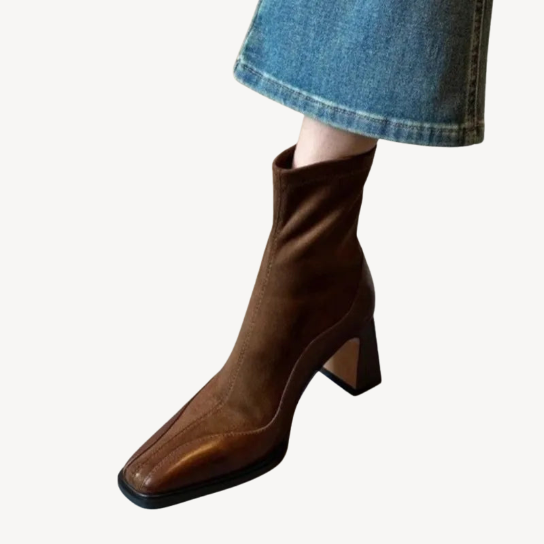 Orthopedic Leather Ankle Boots