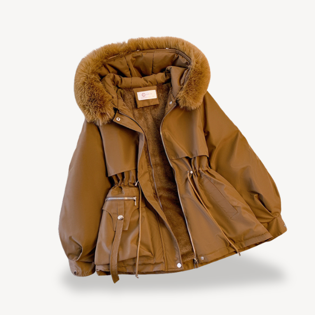 Women's Faux Fur-Lined Parka Jacket