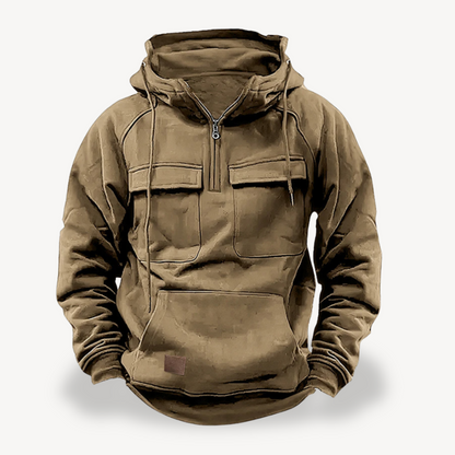 Men's Fleece Cargo Hoodie