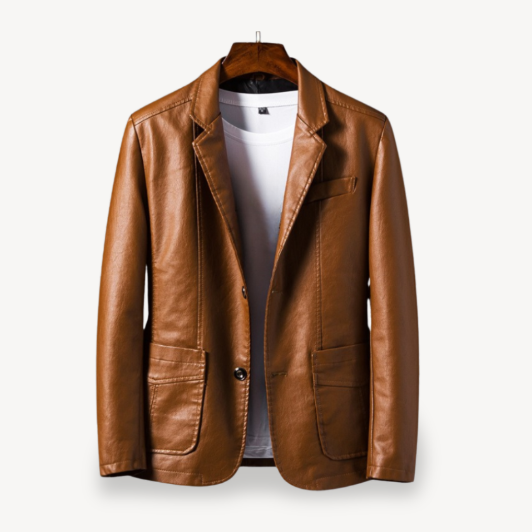 Leather Blazer for Women