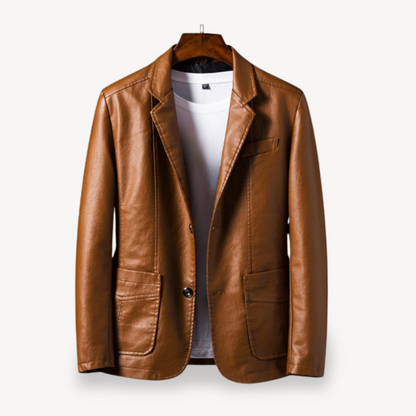 Leather Blazer for Women