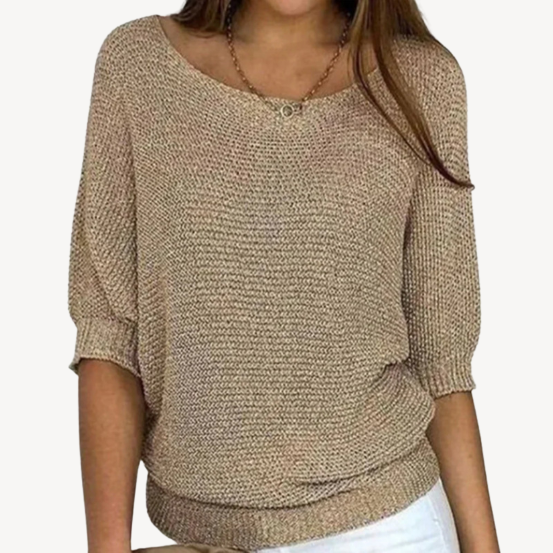 Women’s Knit Pullover Sweater Casual
