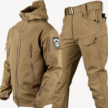 Men's Tactical Softshell Jacket & Pants Set