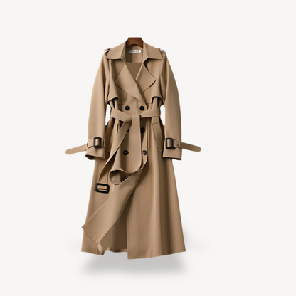 Double-Breasted Trench Coat for Women