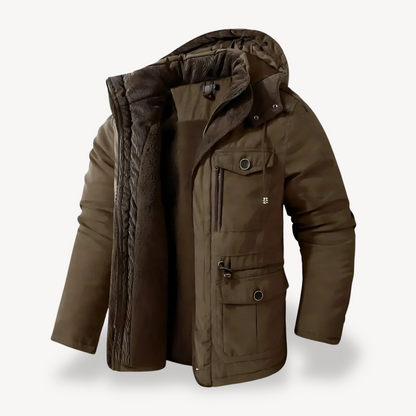 Men's Winter Parka – Waterproof Fur-Lined Jacket