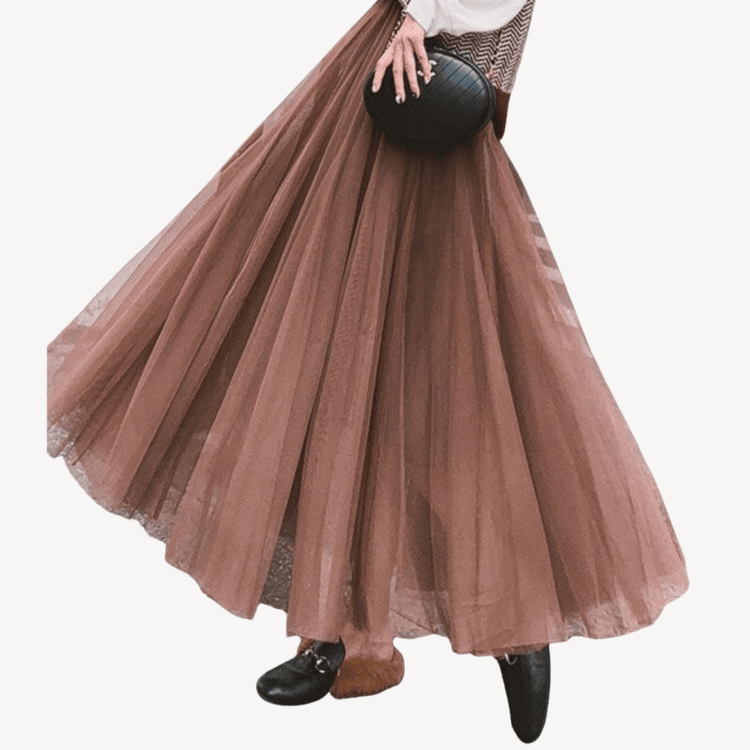 Tulle Maxi Skirt for Women