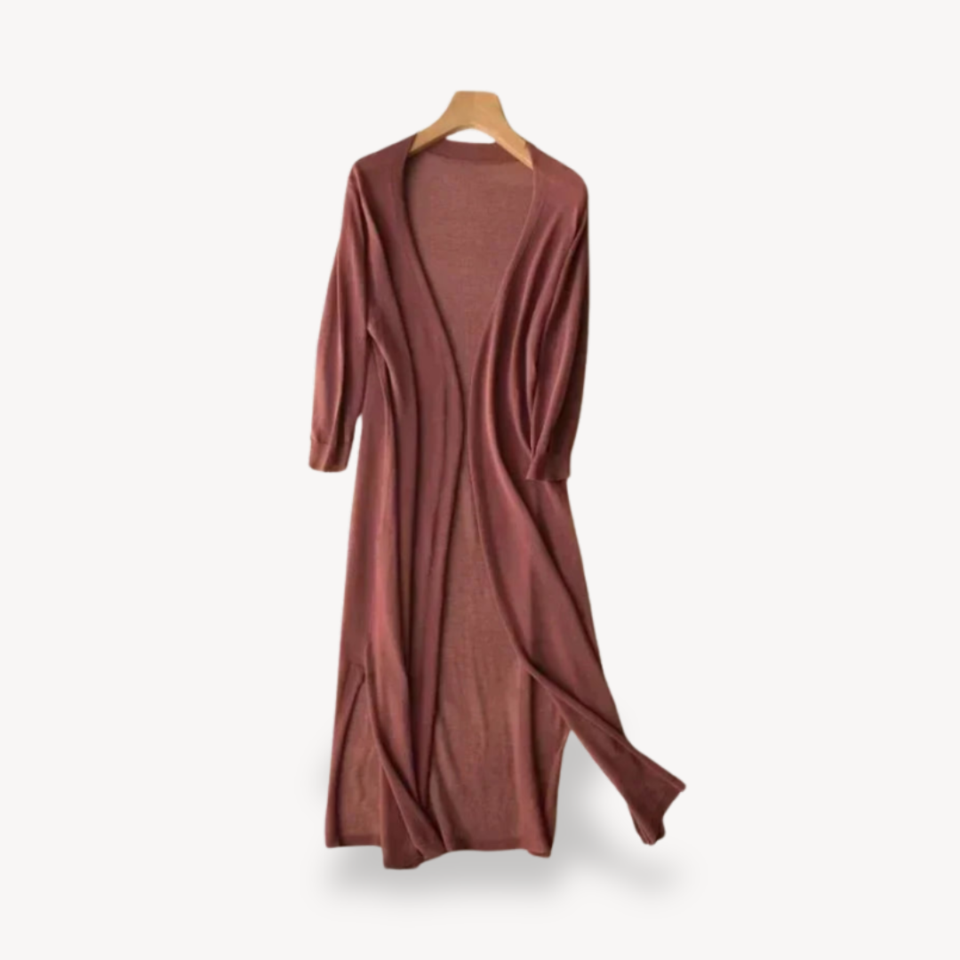 Women's Long Knit Duster Cardigan