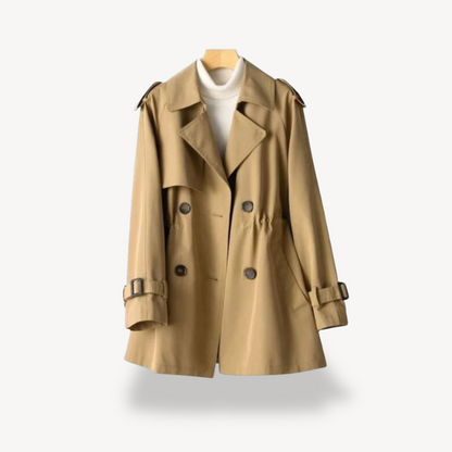 Double-Breasted Trench Coat for Women