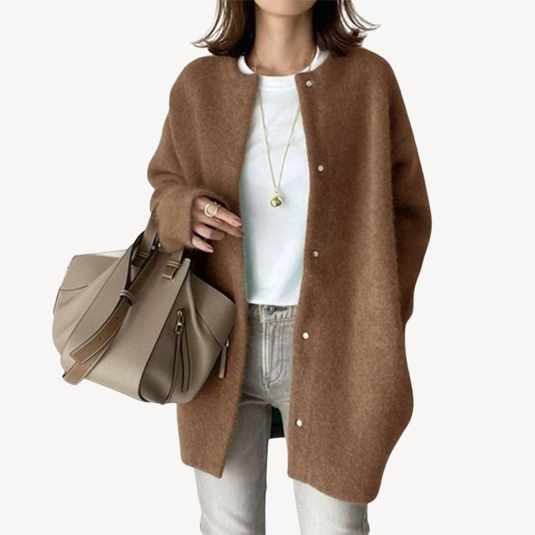 Women's Buttoned Cardigan