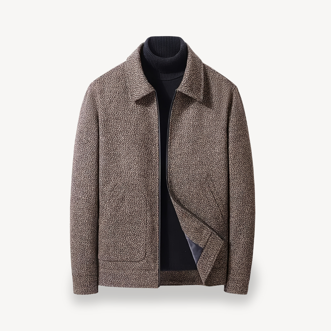 Men's Woven Wool Blend Jacket