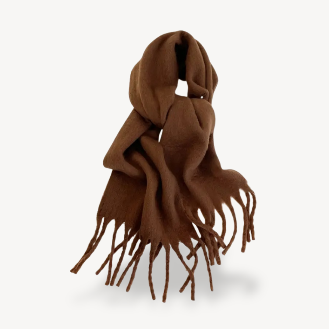 Fringed Wool Scarf