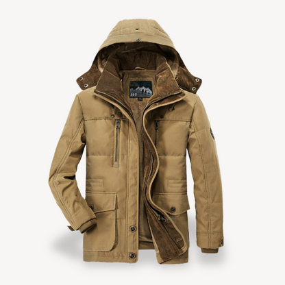 Men’s Winter Jacket with Fleece Lining
