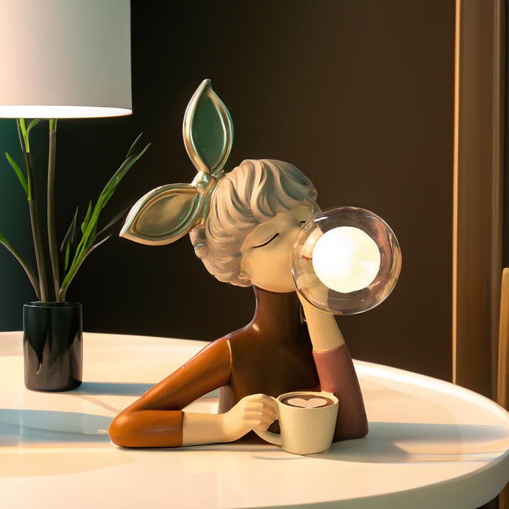Colorful Fun Kids Night Light Table Lamp - BritishElegance