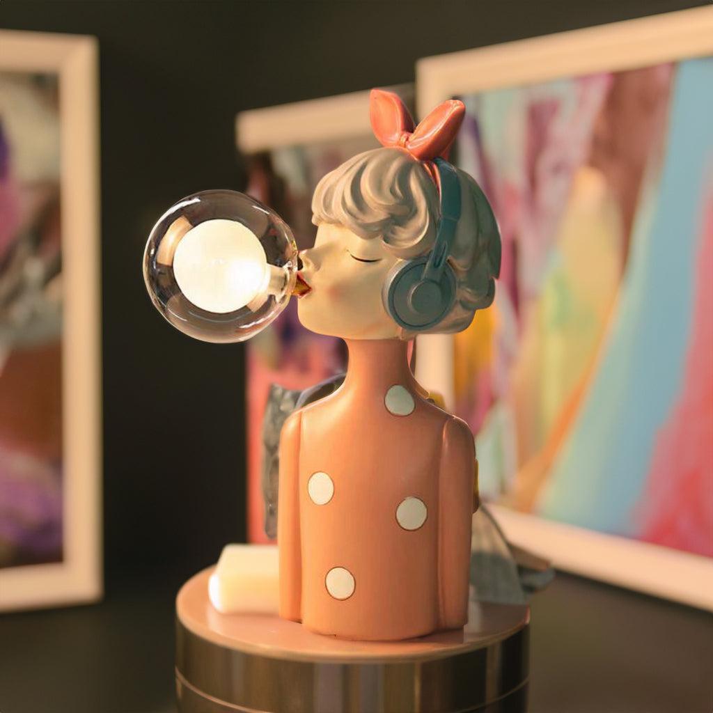 Colorful Fun Kids Night Light Table Lamp
