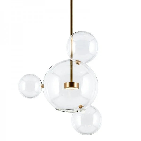 Glowing Round Pendant Light for Contemporary Homes