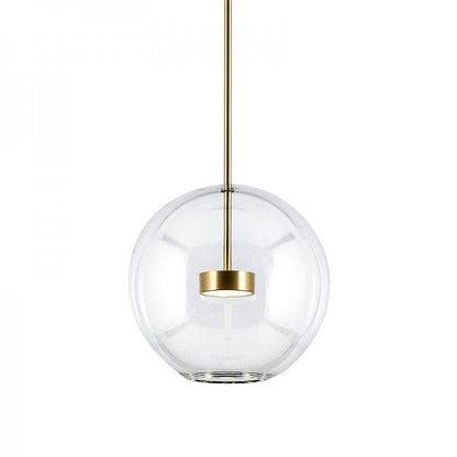 Glowing Round Pendant Light for Contemporary Homes