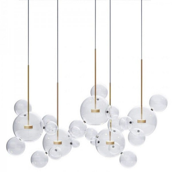 Glowing Round Pendant Light for Contemporary Homes