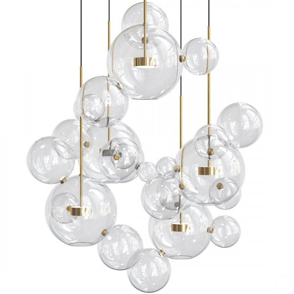 Glowing Round Pendant Light for Contemporary Homes