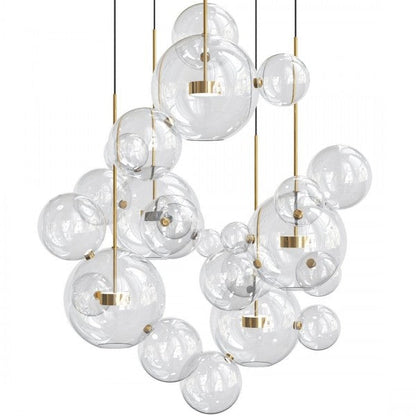 Glowing Round Pendant Light for Contemporary Homes