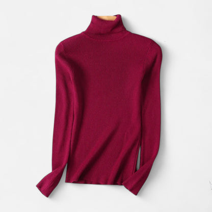 Cassy | Women’s Turtleneck Sweater | Knitted