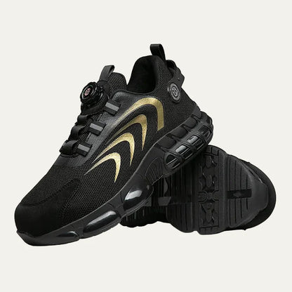 Men’s Futuristic Mesh Sneaker with Rotary Lacing System