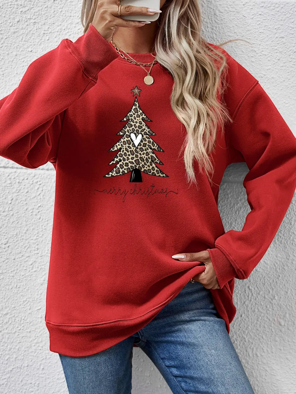 Fun Holiday Graphic Long Sleeve Shirt