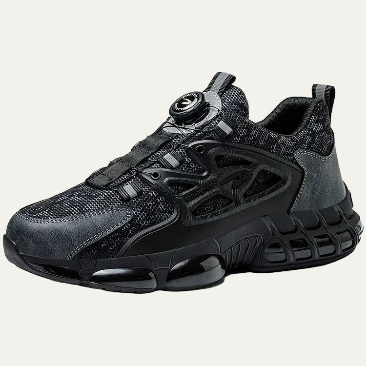 Men’s Futuristic Mesh Sneaker with Rotary Lacing System
