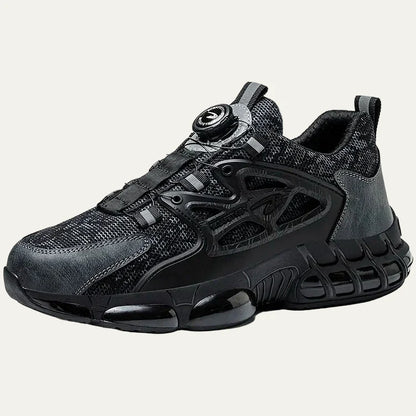 Men’s Futuristic Mesh Sneaker with Rotary Lacing System