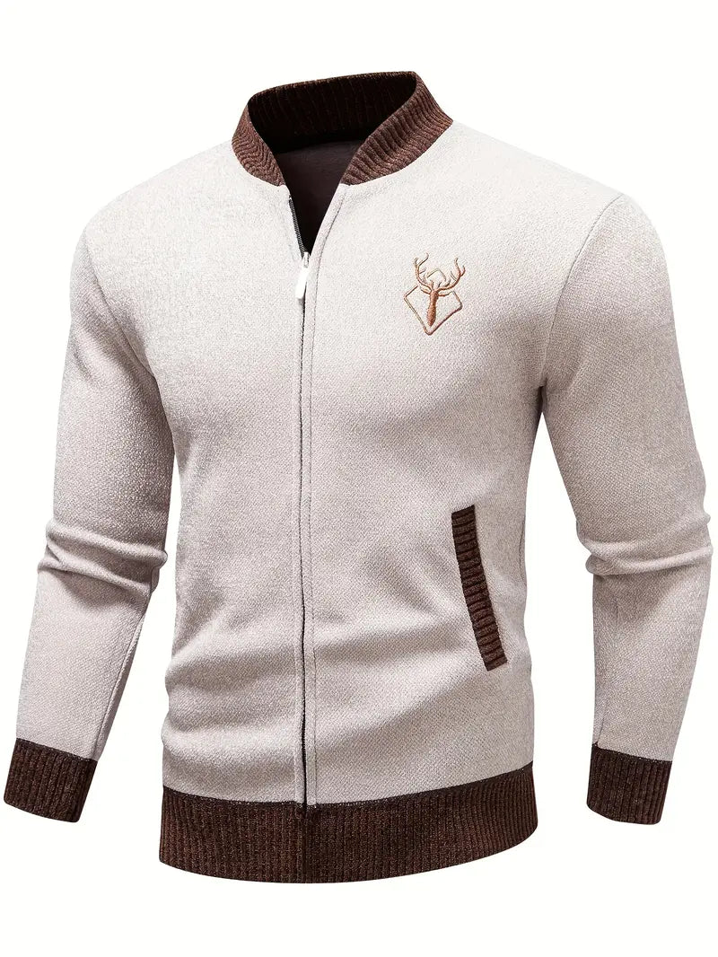 Men's zipped cardigan - Ysmael