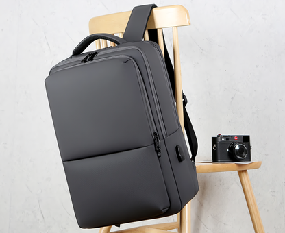 Sophisticated waterproof professional laptop backpack
