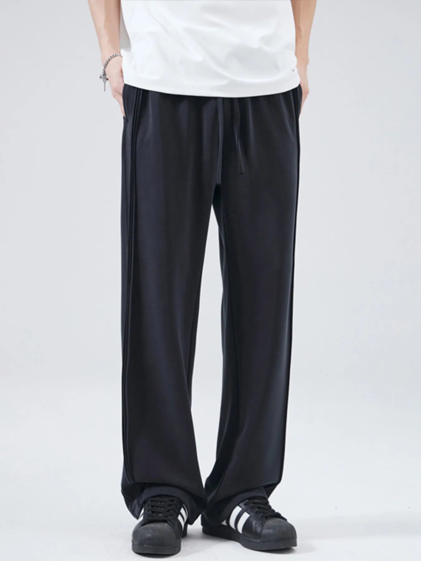 Men's Relaxed Fit Comfortable Everyday Pants - BritishElegance