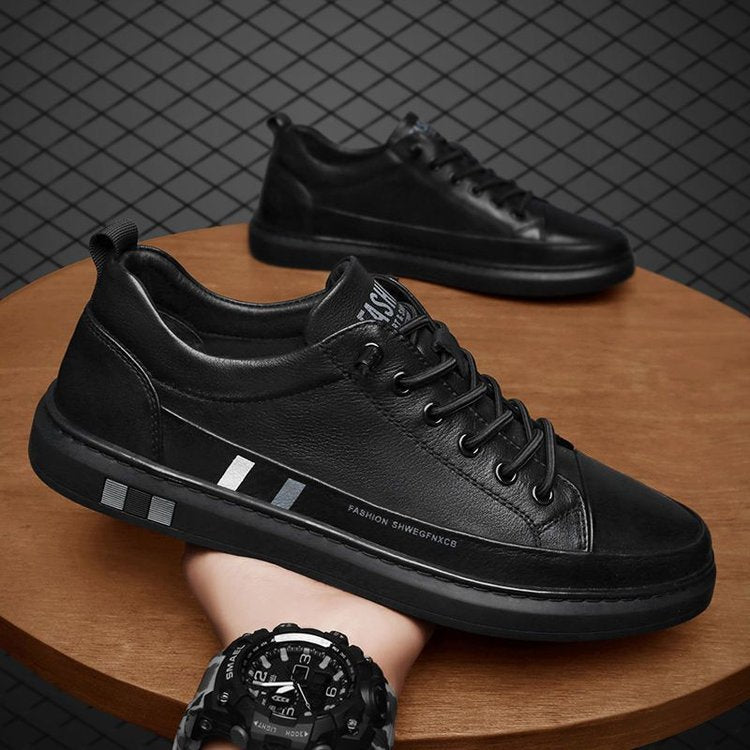Authentic Leather Mens Dress Shoes - BritishElegance