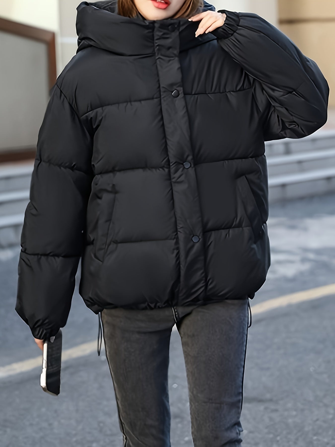 Nadia – Women’s Short Warm Puffer Jacket