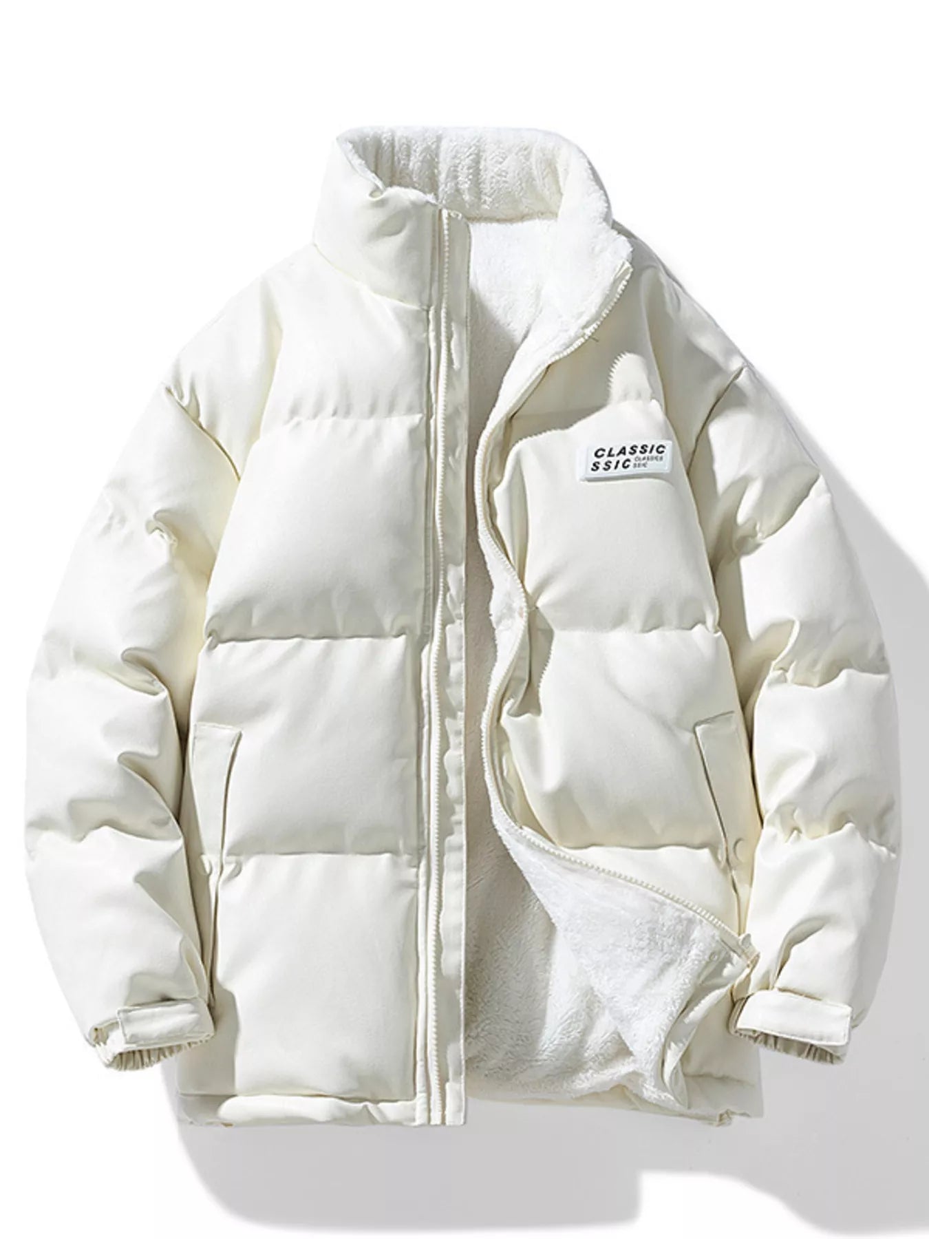 Men's Large Insulated Puffer Coat - BritishElegance