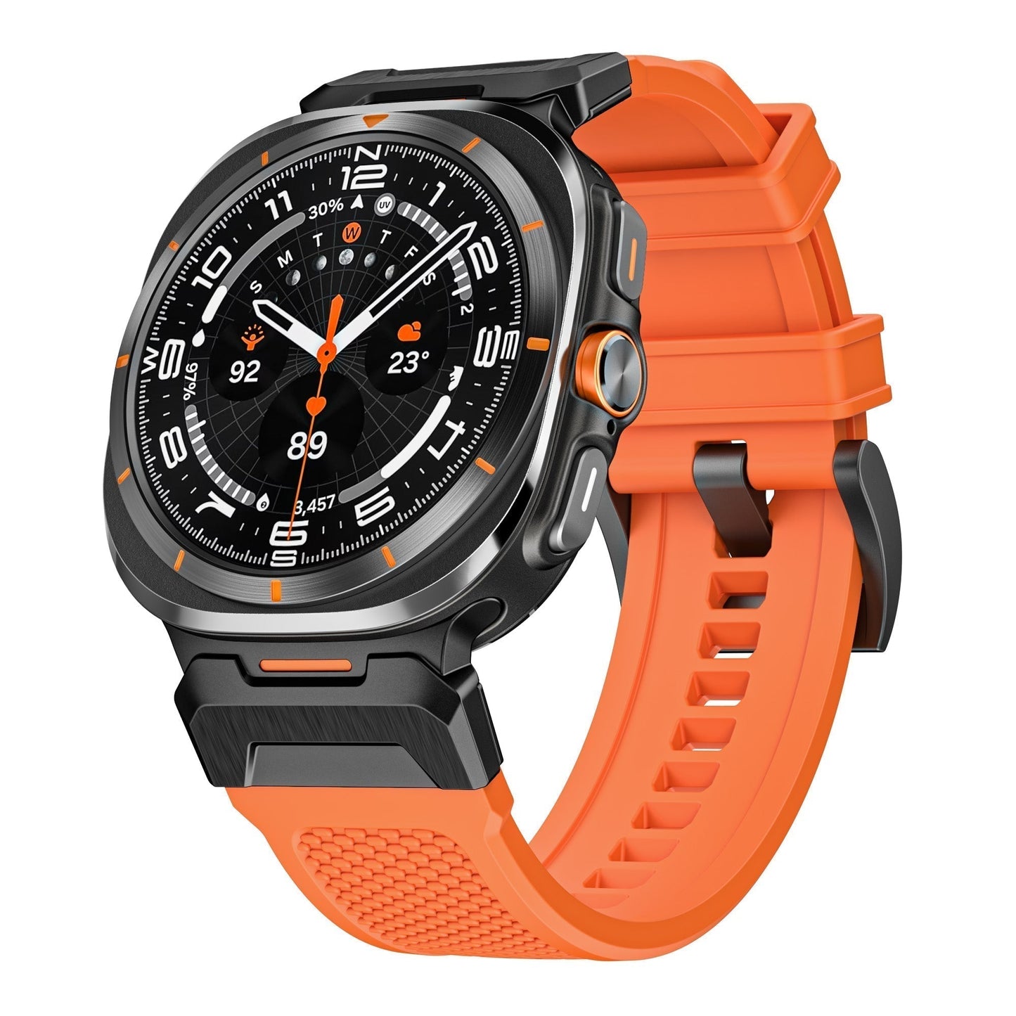 Durable Rubber Strap For Galaxy Watch Ultra