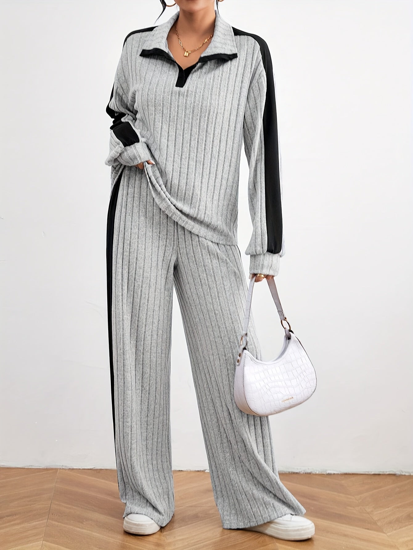 Women's Athletic Full Tracksuit for All Year Round Wear - BritishElegance