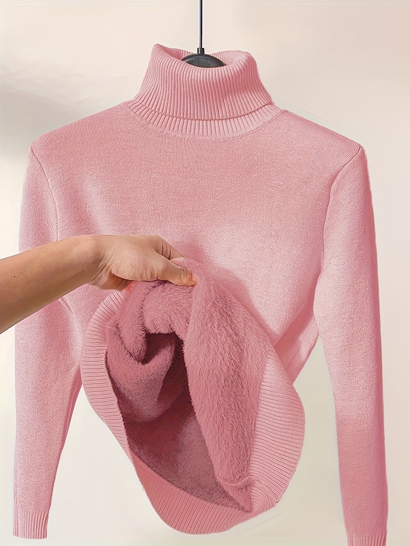 Women's Warm Classic Crew Neck Sweater - BritishElegance