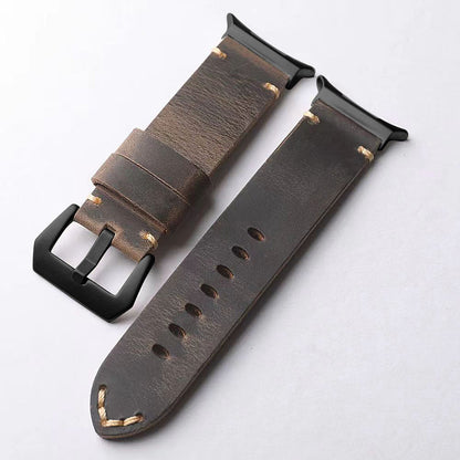 Classic Genuine Leather Band for Samsung Watch Ultra