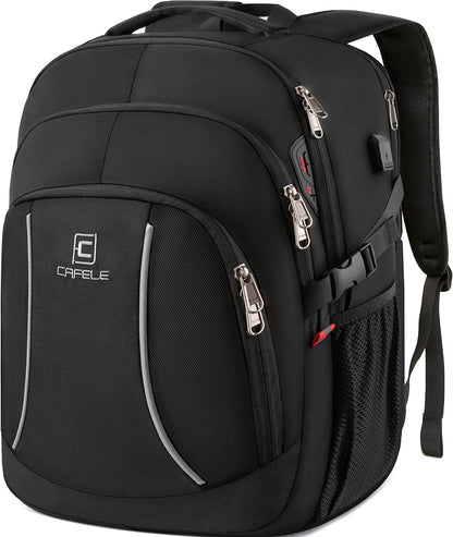 Water-Resistant Laptop Backpack with USB Port & Anti-Theft Design – TechPro (1+1 FREE Limited Promo)