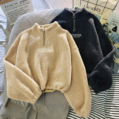 CaliShirt | Women's Cosy Fleece Pullover for Chilly Days