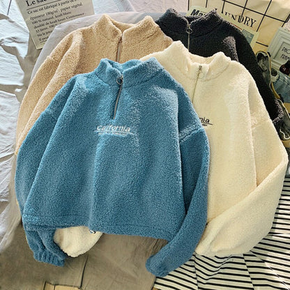 CaliShirt | Women's Cosy Fleece Pullover for Chilly Days