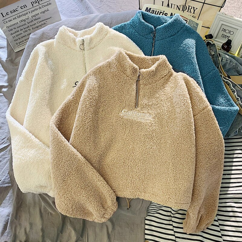 CaliShirt | Women's Cosy Fleece Pullover for Chilly Days