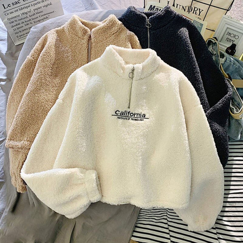 CaliShirt | Women's Cosy Fleece Pullover for Chilly Days
