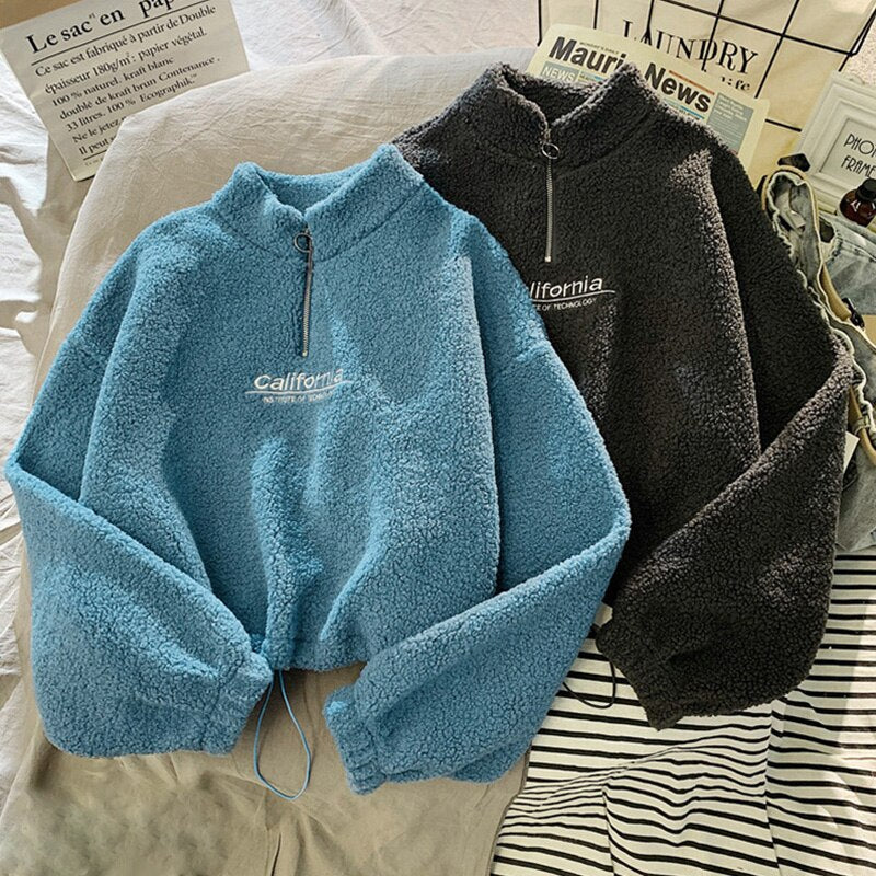 CaliShirt | Women's Cosy Fleece Pullover for Chilly Days