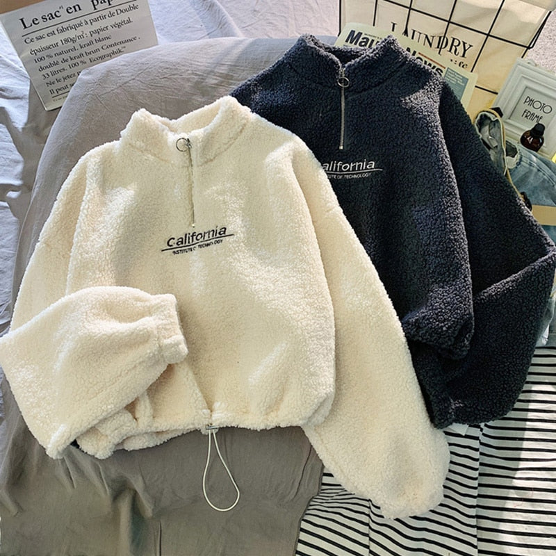 CaliShirt | Women's Cosy Fleece Pullover for Chilly Days