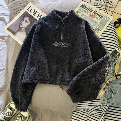 CaliShirt | Women's Cosy Fleece Pullover for Chilly Days
