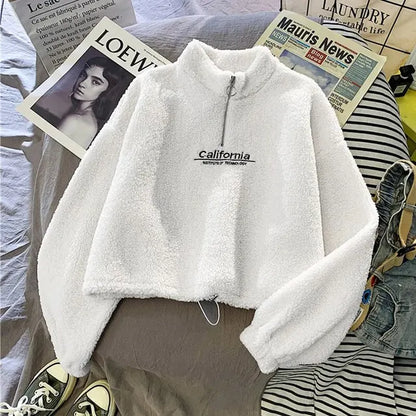 CaliShirt | Women's Cosy Fleece Pullover for Chilly Days